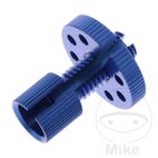 Tornillo Tensor de Cable JMP M8x1.25 30mm Azul | Motos Camaral