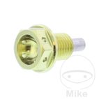 Tornillo Magnético Drenaje Aceite JMP M12X1.5 Dorado | Motos Camaral