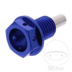 Tornillo Magnético Drenaje Aceite JMP M12X1.5 Azul | Motos Camaral