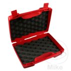 Maleta de Plástico Roja 260x210x76mm con Einlage | Motos Camaral