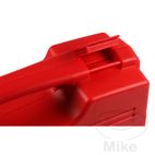 Maleta de Plástico Roja 260x210x76mm con Einlage | Motos Camaral