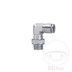 Conector Angular 8mm G 1/8 Inox Texa | Motos Camaral