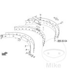 Sauglippe Trasero JMP Rex 350 | Recambios Taller | Motos Camaral