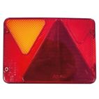 PLASTICO PILOTO TRASERO 5 F IZQUIERDO S/LAMPARA 188X135X51 MM- motosca