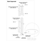 Distanzrohr Tapa 50 mm JMP Fox 4000 H | Recambios Taller | Motos Camaral