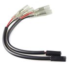 Cable adaptador plug &amp;amp; play para intermitentes Suzuki - motoscamaralweb.com