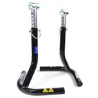 Caballete (candelabros) traseros gemelos Bihr al reposapie - Extensible 390mm-480mm - motoscamaralweb.com