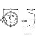 Luz Trasera para Motocicleta | Recambios | Motos Camaral