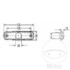 Luz de Marca Lateral Amarilla | Recambios | Motos Camaral