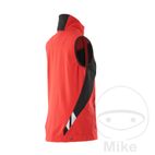 Chaleco Laboral MCT Rojo/Negro Talla S | Motos Camaral