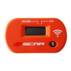 Cuenta horas inalambrico SCAR naranja SWHMOR - motoscamaralweb.com