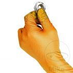 Guantes Desechables Naranja GRIPP NBR XL (50 uds) | Motos Camaral