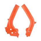 Protector de chasis Polisport KTM/HVA Naranja - motoscamaralweb.com