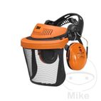 Protector Facial y Auditivo G500 Naranja | Motos Camaral
