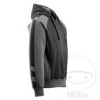 Sudadera MCT con Capucha Negro/Antracita | Motos Camaral