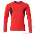 Camiseta MCT Manga Larga Rojo/Negro Talla S | Motos Camaral