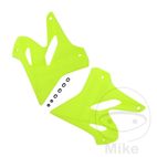 Cubre Radiador Amarillo Fluorescente | Kit Protección | Motos Camaral