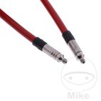 Latiguillo Metálico Vario Rojo 26cm | Motos Camaral