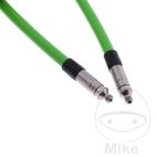 Latiguillo Metálico Freno Vario 62cm Verde | Motos Camaral