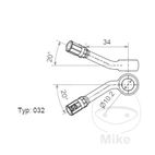 Banjo Vario TYP032 10mm Inox | Motos Camaral