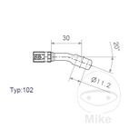 Banjo Vario HD TYP102 11.2 mm 20 Dorado | Motos Camaral