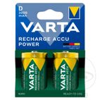 Pila Mono D VA 2 Piezas Recharge Accu Power | Motos Camaral