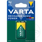 Pila 9V Recargable Accu Power | Motos Camaral