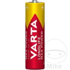Pilas Mignon AA Varta Longlife Max Power 4 uds | Motos Camaral