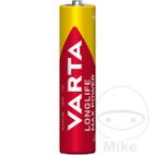 Pilas Micro AAA Longlife Max Power 4 uds | Varta | Motos Camaral