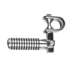 Juego de estriberas avanzadas Cromo Redondas V PARTS- motoscamaralweb.