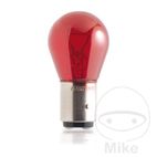 Bombilla 12V 21W BAW15S Rojo | Motos Camaral