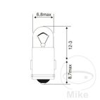 Bombilla 6V 1.2W BA7S JMP | Motos Camaral