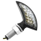 Juego de intermitentes LED universales V PARTS 12V/1W 25x58mm - motoscamaralweb.com