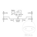 Relé Eléctrico Intermitente 12V 3 Polos | JMP | Motos Camaral