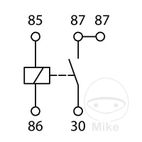 Relé 12V 30A 5 Polos | Motos Camaral
