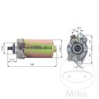 Motor de arranque JMP Altn 7004168 | Motos Camaral