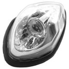 Piloto Custom CROMO led V PARTS - motoscamaralweb.com