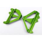 Protector radiador Kawasaki verde KXF 450 2009-2012 V PARTS - motoscamaralweb.com