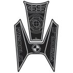 Protector de depósito Motografix R1200GS negro - motoscamaralweb.com