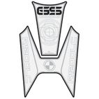 Protector de depósito Motografix R1200GS blanco - motoscamaralweb.com