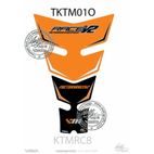 Protector de depósito Motografix KTM V2 Naranja - motoscamaralweb.com