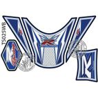 Protector de depÃ³sito Motografix GSX-R1000 blanco/azul - motoscamaralweb.com