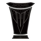 Protector de depósito Motografix YAMAHA MT-10 2 piezas negro - motoscamaralweb.com