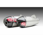 Silencioso derecho de acero inoxidable Yoshimura. para escape RS-9. Honda CRF450R/RX - motoscamaralweb.com