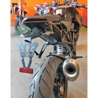 Portamatrículas KTM 1290 SUPER DUKE R negro V PARTS - motoscamaralweb.com