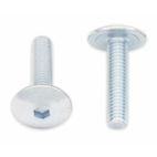 Tornillos cabeza redonda plana BOLT M6 x 1.00 x 25mm - motoscamaralweb.com