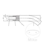 Manguera de Combustible 5x11mm 15 Metros | Motos Camaral