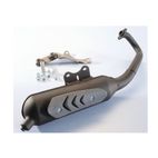 Escape Polini acero negro original homologado SR Ditech 200.0313 - motoscamaralweb.com