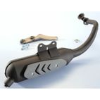 Escape Polini acero negro original homologado Ludix 200.0315 - motoscamaralweb.com