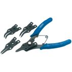 Alicate con bocas intercambiables para circlips DRAPER - motoscamaralweb.com